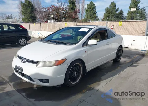 2007 Honda Civic Ex z USA, uszkodzony, nr VIN 2HGFG12837H569141